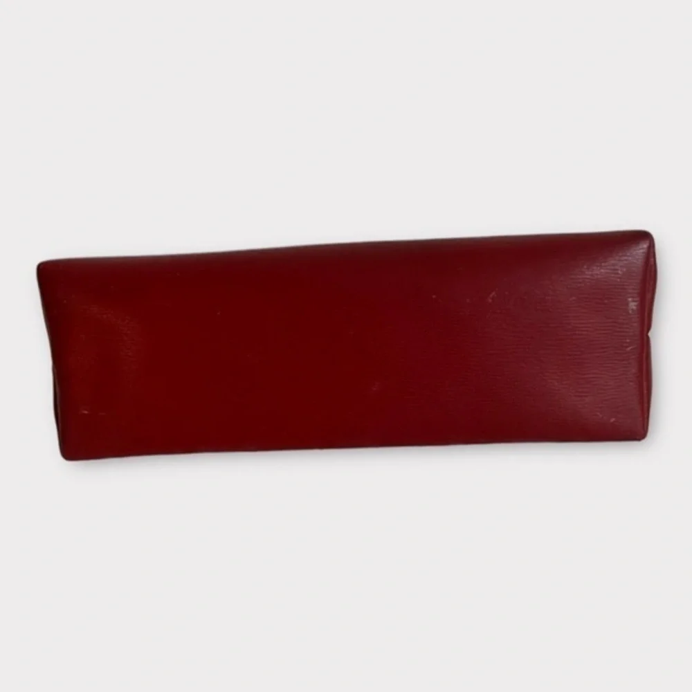Leather Longchamp Makeup case